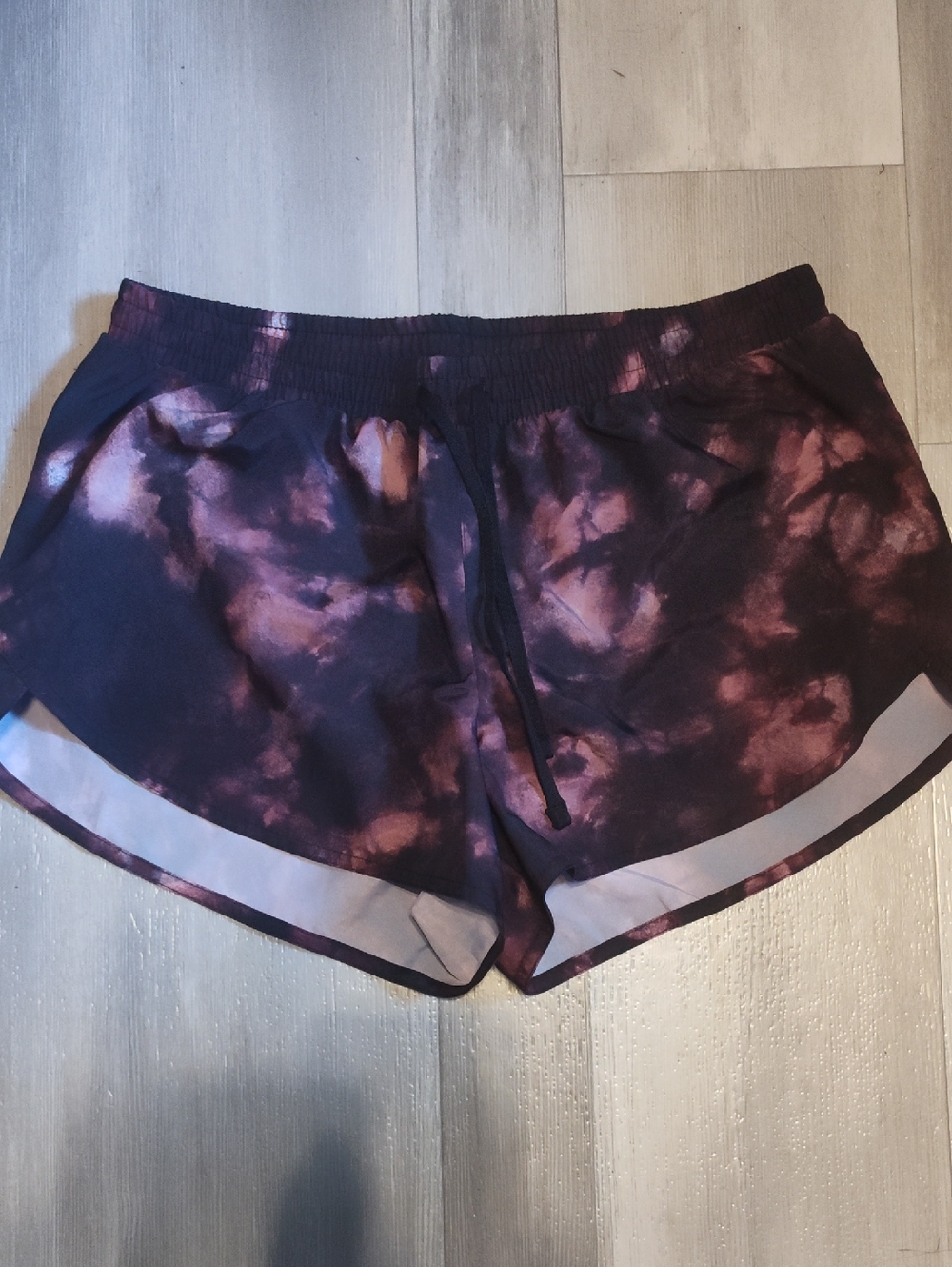 Old Navy Tie-Dye Athletic Shorts - Purple and Pink